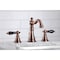 Fauceture FSC197AKLAC Duchess Widespread Bathroom Faucet W/ Retail Pop-Up, Copper FSC197AKLAC - alternate 2